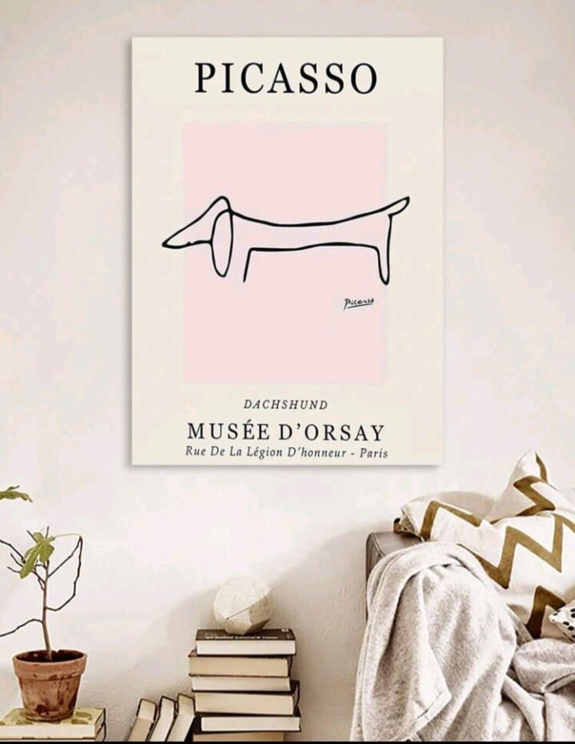 Lámina de lienzo para enmarcar "Picasso" - 3