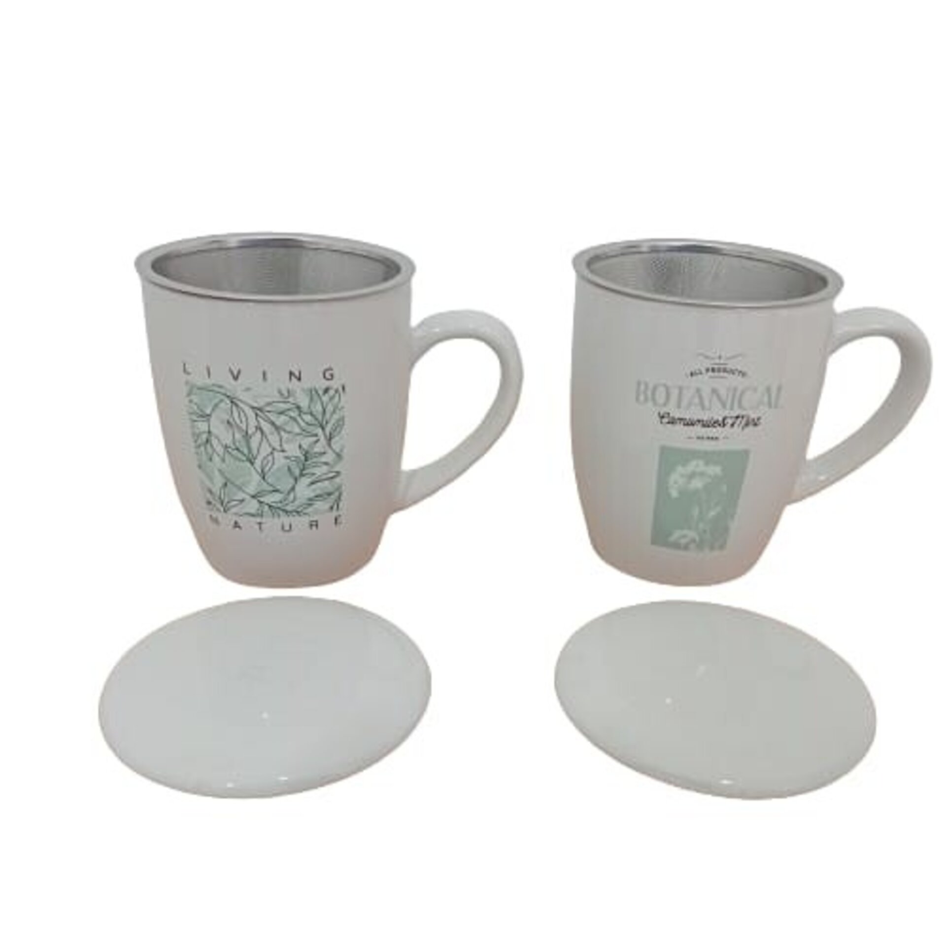 Taza Botanical filtro y tapa 350ml - 2